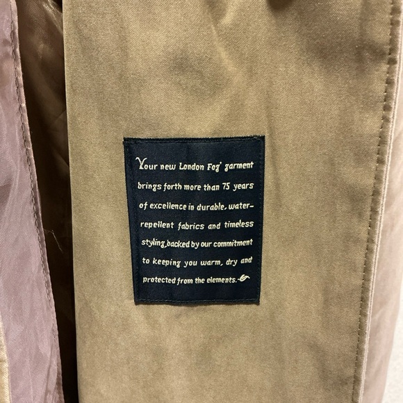 London Fog Women's Tan Trench Coat - Picture 7 of 8